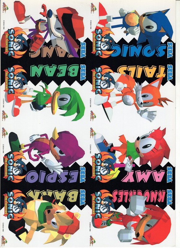 【中古グッズ】SEGA│ソニック・ザ・ファイターズ / インスト