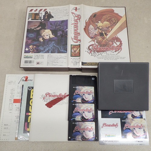 【中古PCソフト】PC-9801UV ブランディッシュ 3.5インチ