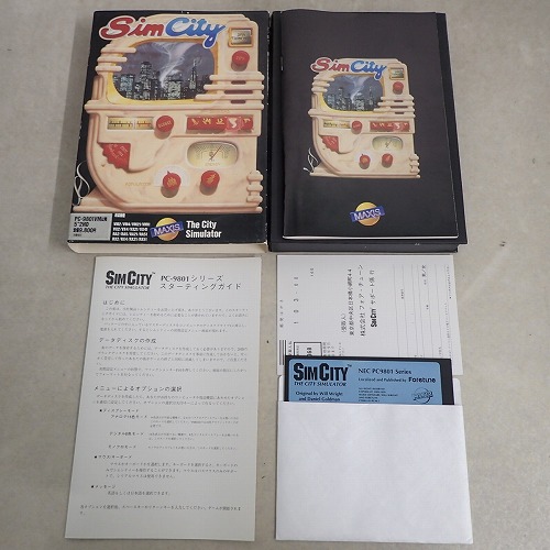 【中古PCソフト】PC-9801VM｜SimCity 5インチ