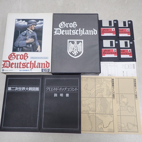 【中古PCソフト】PC-9801VM｜グロスドイッチュラント 3.5インチ