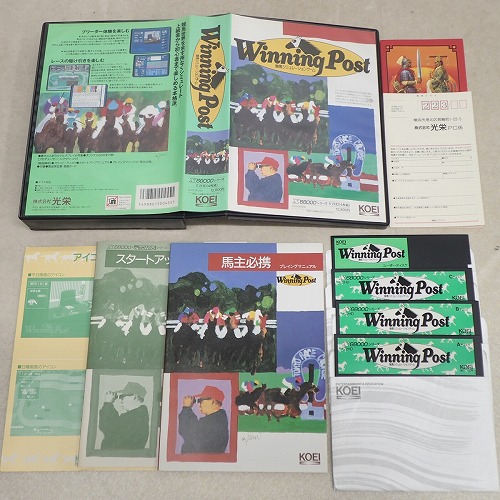 【中古PCソフト】X68000｜WinningPost競馬シミュレーションゲーム 5インチ