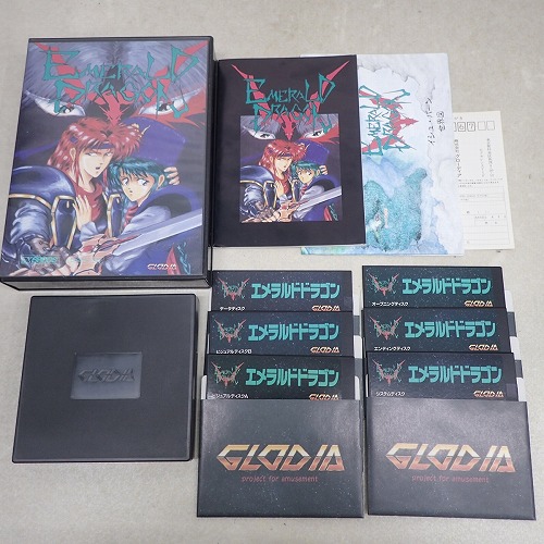 【中古PCソフト】X68000|エメラルドドラゴン 5インチ