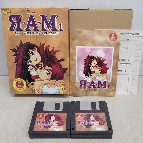 【中古PCソフト】PC-9801｜R・A・M 1 NEW EVOLUTION ORGANIZE 3.5インチ
