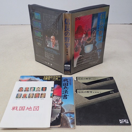 【中古PCソフト】X1｜信長の野望 全・国・版 5インチ