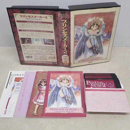 【中古PCソフト】PC-9801VM プリンセスメーカー2 PRINCESS MAKER 5インチ
