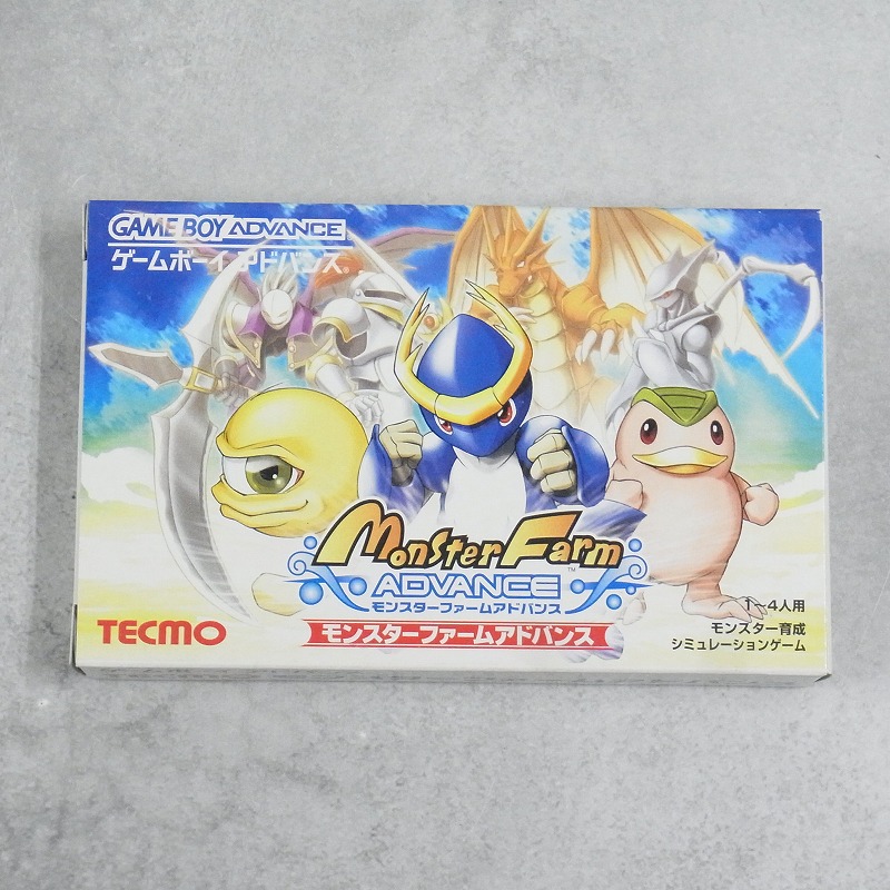 【中古ソフト】ゲームボーイアドバンス│モンスターファームアドバンス 箱付