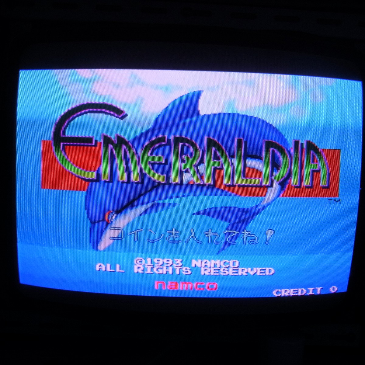 【中古アーケード基板】ナムコ/NAMCO エメラルディア EMERALDIA 電解コンデンサ全交換済 NA-2マザー付 シリアル一致 全純正 動作確認済