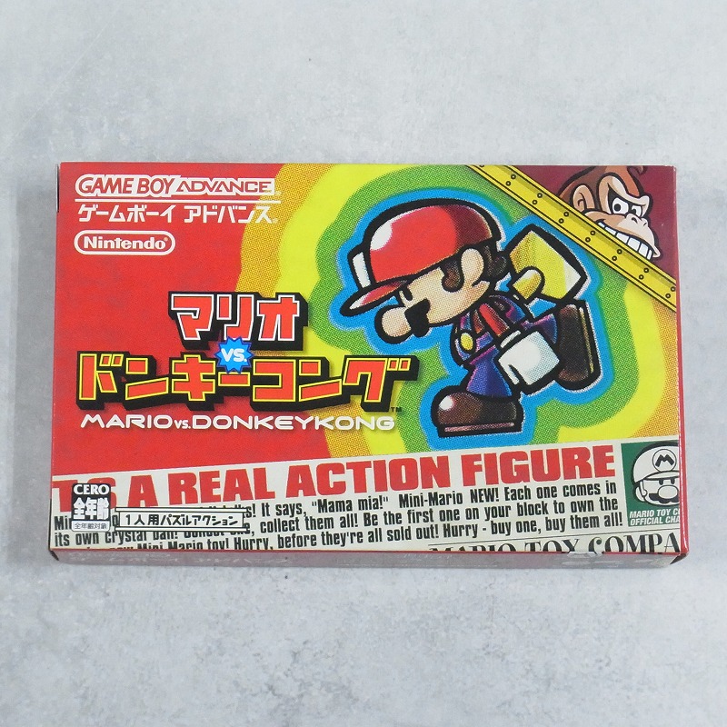 【中古ソフト】ゲームボーイアドバンス│マリオvsドンキーコング 箱付