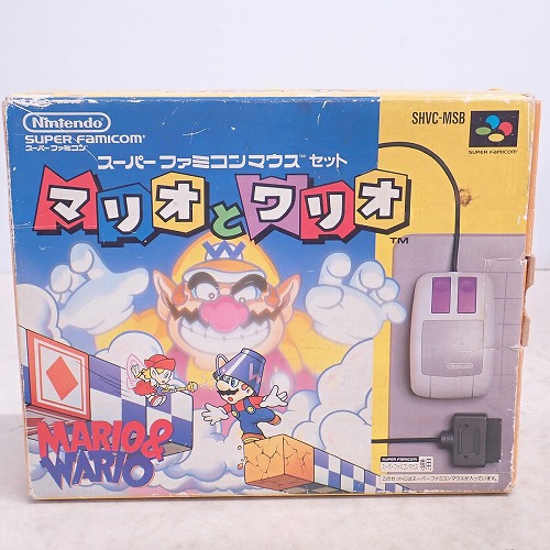 【中古ソフト】SFC | マリオとワリオ スーパーファミコンマウス付