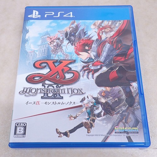 【中古ソフト】PS4 | イースIX -Monstrum NOX-