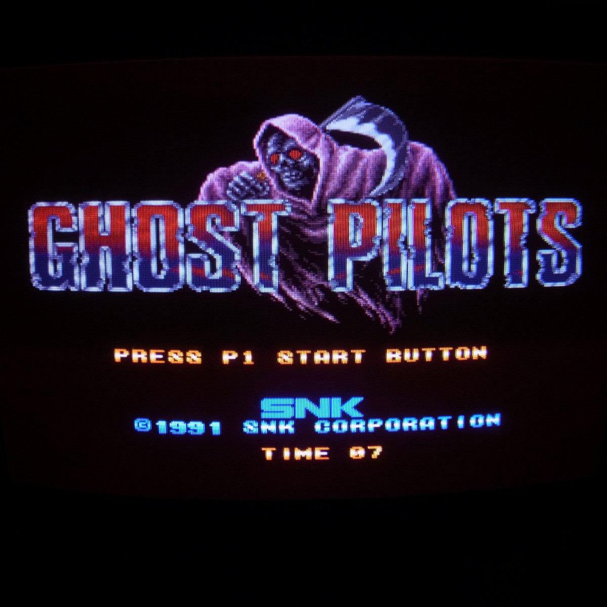 【中古アーケード基板】エスエヌケイ/SNK ゴーストパイロット GHOST PILOTS MVS イン取プラ板純正