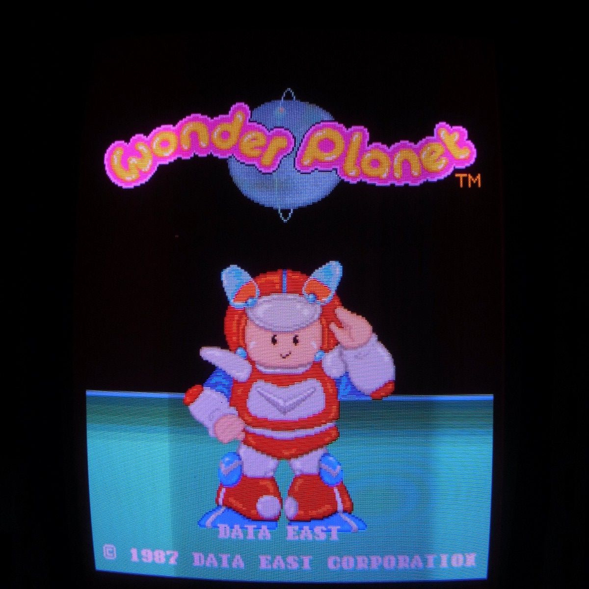 【中古アーケード基板】データイースト/DATA EAST ワンダープラネット WONDER PLANET DECO