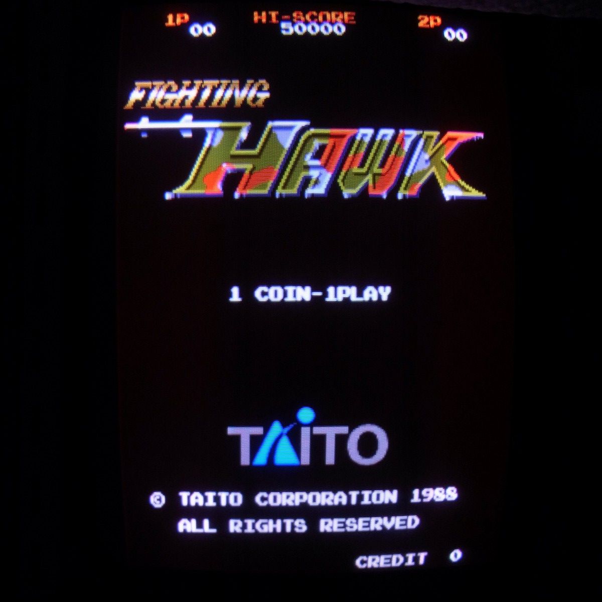 【中古アーケード基板】タイトー/TAITO ファイティングホーク FIGHTING HAWK