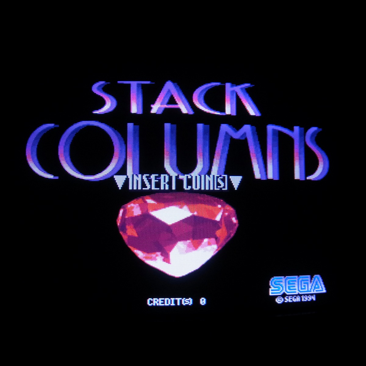 【中古アーケード基板】セガ/SEGA スタックコラムス STACK COLUMNS イン取帯純正 動作確認済
