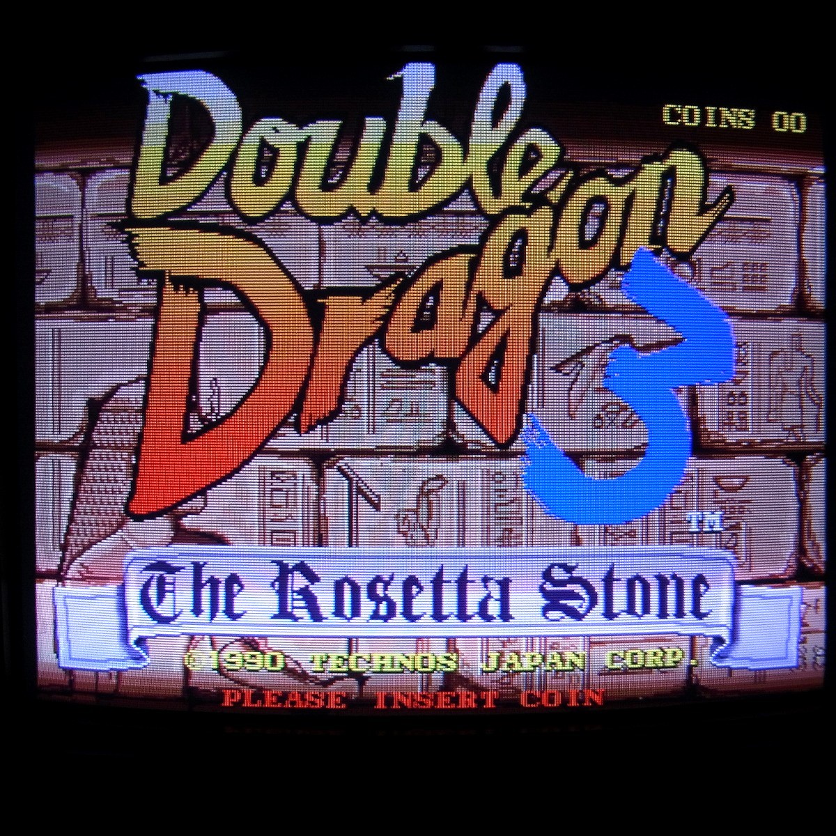 【中古アーケード基板】テクノスジャパン/TECHNOS ダブルドラゴン3 DOUBLE DRAGON 3 双截龍 動作確認済