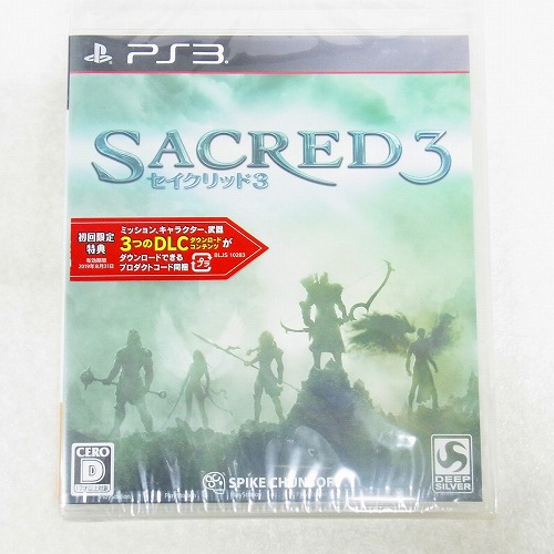 【中古ソフト】PS3｜セイクリッド3