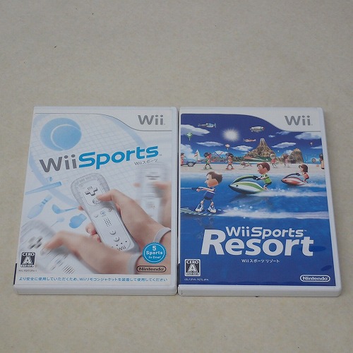 【中古ソフト】Wii |WiiSports/WiiSports Resort まとめて 2本セット