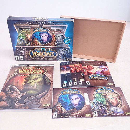 【中古PCソフト】Windows/Macintosh｜World of Warcraft Battle Chest DVD