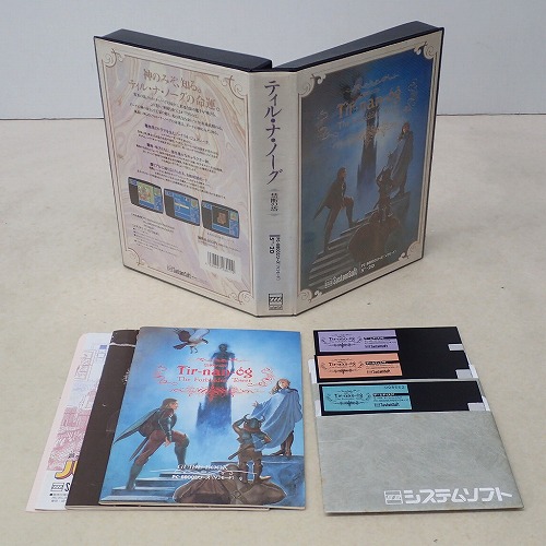 【中古PCソフト】PC-8801mkIISR ティル・ナ・ノーグ 禁断の塔 5インチ