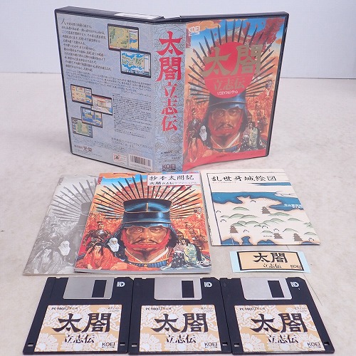 【中古PCソフト】 PC-9801UV│ 太閤立志伝 3.5インチ