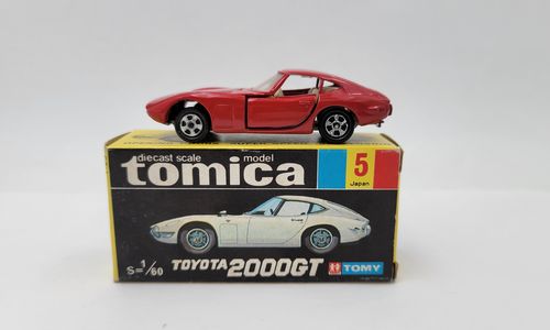 トミカ 黒箱 5｜トヨタ 2000GT 1Aホイール 日本製