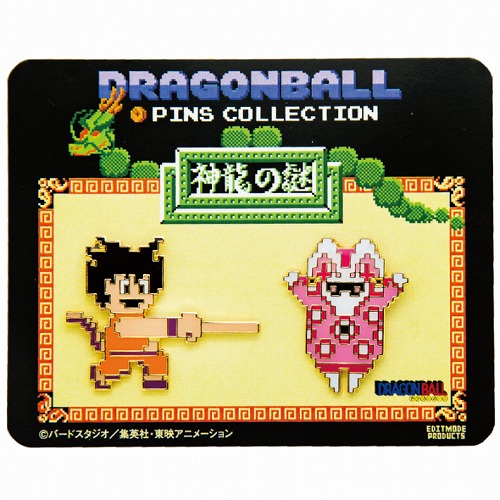 ドラゴンボール 神龍の謎／ピンズセットB（悟空(如意棒&兎人参化）