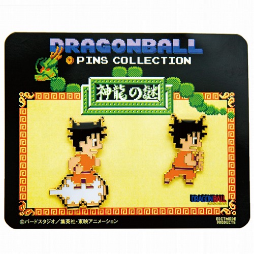 ドラゴンボール 神龍の謎／ピンズセットC（悟空(筋斗雲)&悟空(カメハメ波）