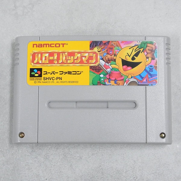 【中古ソフト】スーパーファミコン│ハロー!パックマン