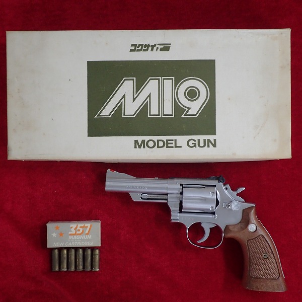 コクサイ S&W M19 M66 コンバットマグナム 4インチ ABSモデルガン