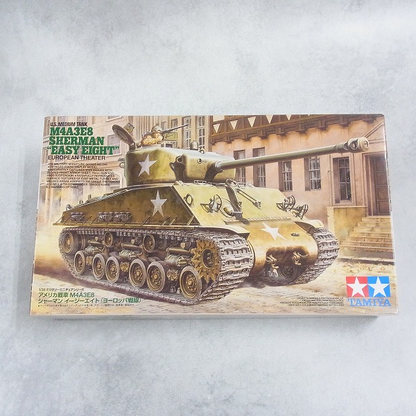 タミヤ 1/35 アメリカ戦車 M4A3E8 シャーマン イージーエイト ヨーロッパ戦線 35346