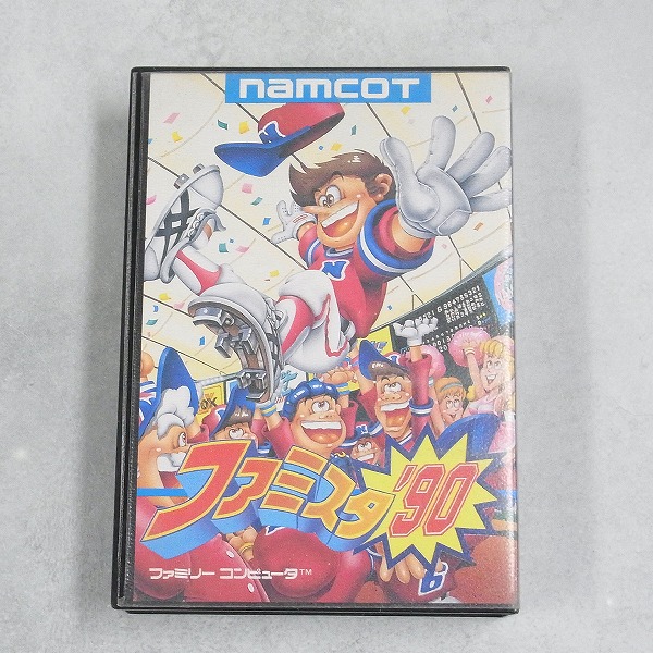 【中古ソフト】ファミコン│ファミスタ’90 箱付