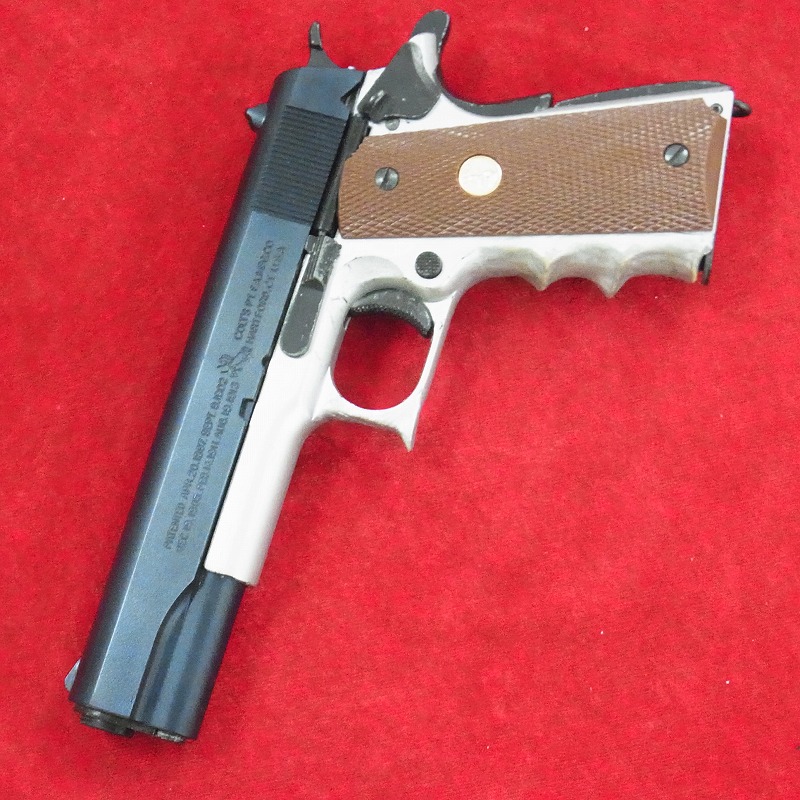 SUZUKI スズキ M1911A1 モデルガン 塗装品 カスタム品 現状品