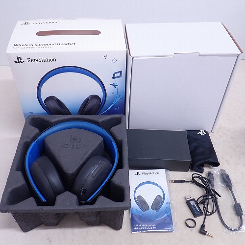 【中古ハード】 PS4 ワイヤレスサラウンドヘッドセット