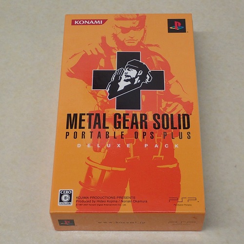 【中古ソフト】 PSP | METAL GEAR SOLID PORTABLE OPS PLUS DELUXE PACK