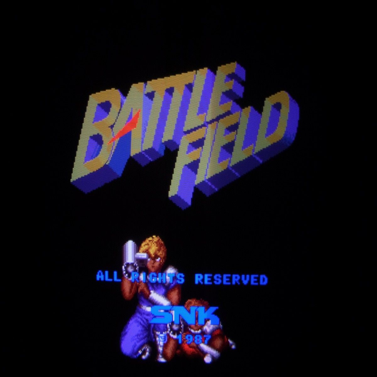【中古アーケード基板】アルファ電子/エスエヌケイ バトルフィールド BATTLE FIELD ADK SNK イン取純正