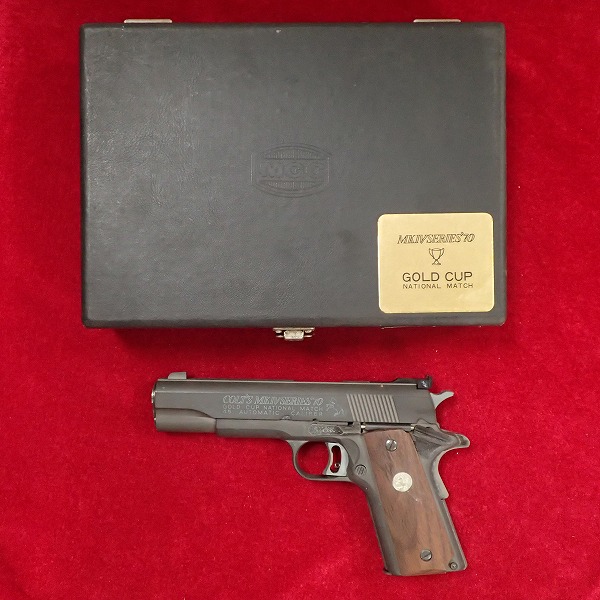 MGC ゴールドカップ ナショナルマッチ 木製グリップ モデルガン