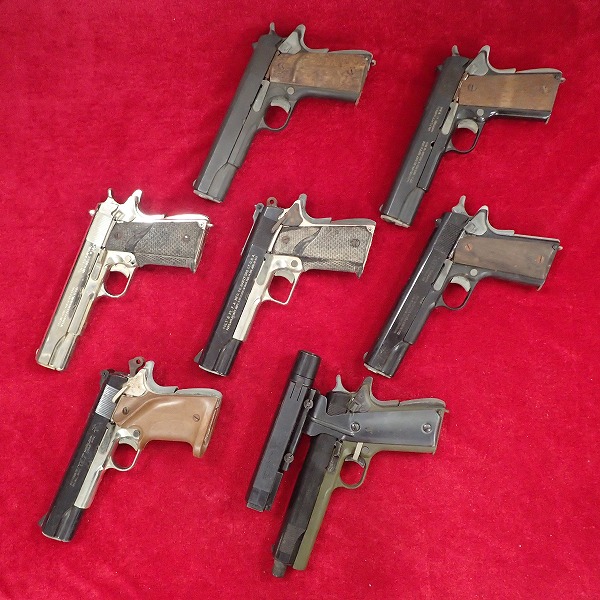 MGC コルトガバメント モデルガン 計7丁 ジャンク パーツ取り