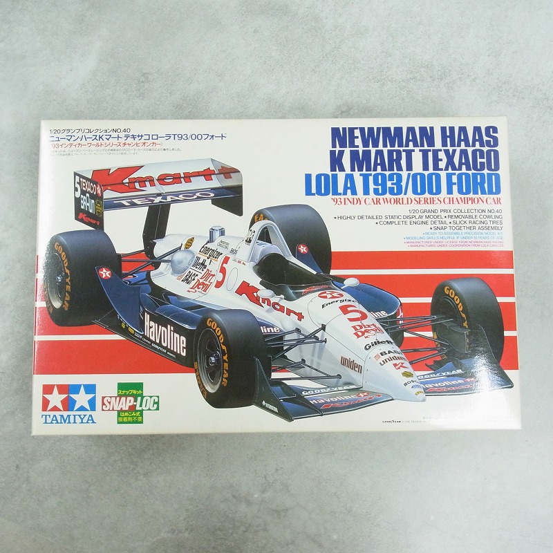 タミヤ 1/20 ニューマン・ハースKマート テキサコ ローラT93/00 フォード 20040