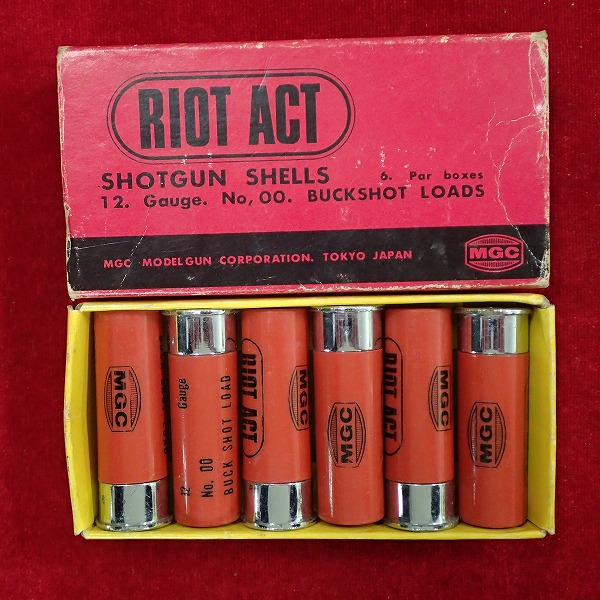 MGC ライアットショットガン M31-RS2 ショットシェル 6発 レッド