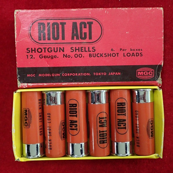 MGC ライアットショットガン M31-RS2 ショットシェル 6発 レッド