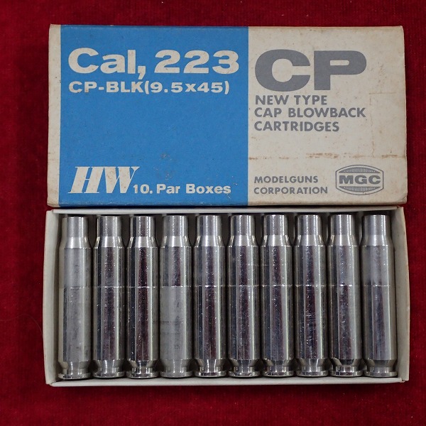 MGC カートリッジ Cal223 HW CP-BLK 9.5×45 10発セット