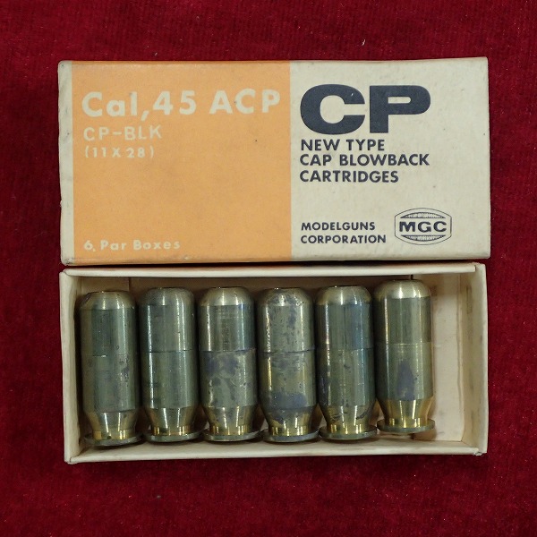 MGC カートリッジ Cal.45 ACP CP-BLK 11×28