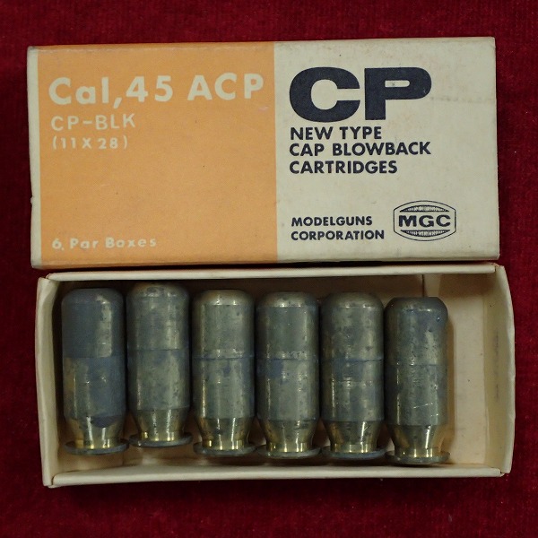 MGC カートリッジ Cal.45 ACP CP-BLK 11×28