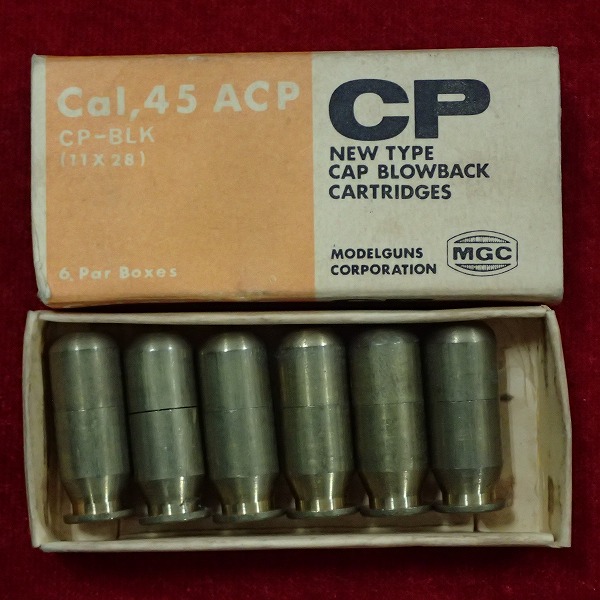MGC カートリッジ Cal.45 ACP CP-BLK 11×28