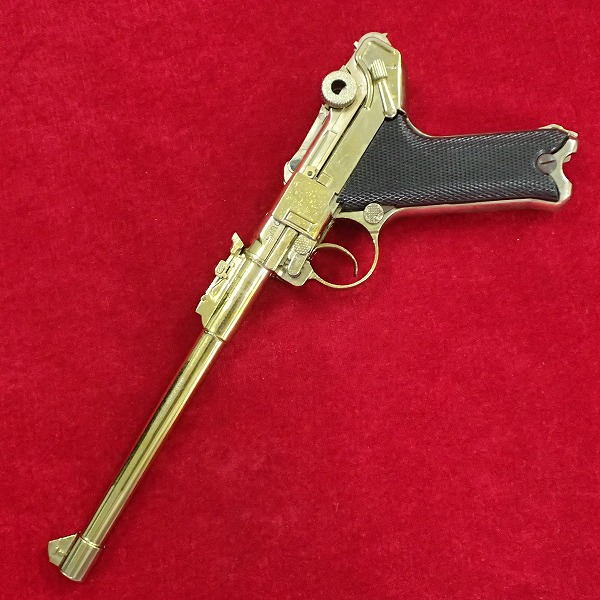 再塗装品 マルシン 金属製モデルガン ルガー P08 タニオアクション