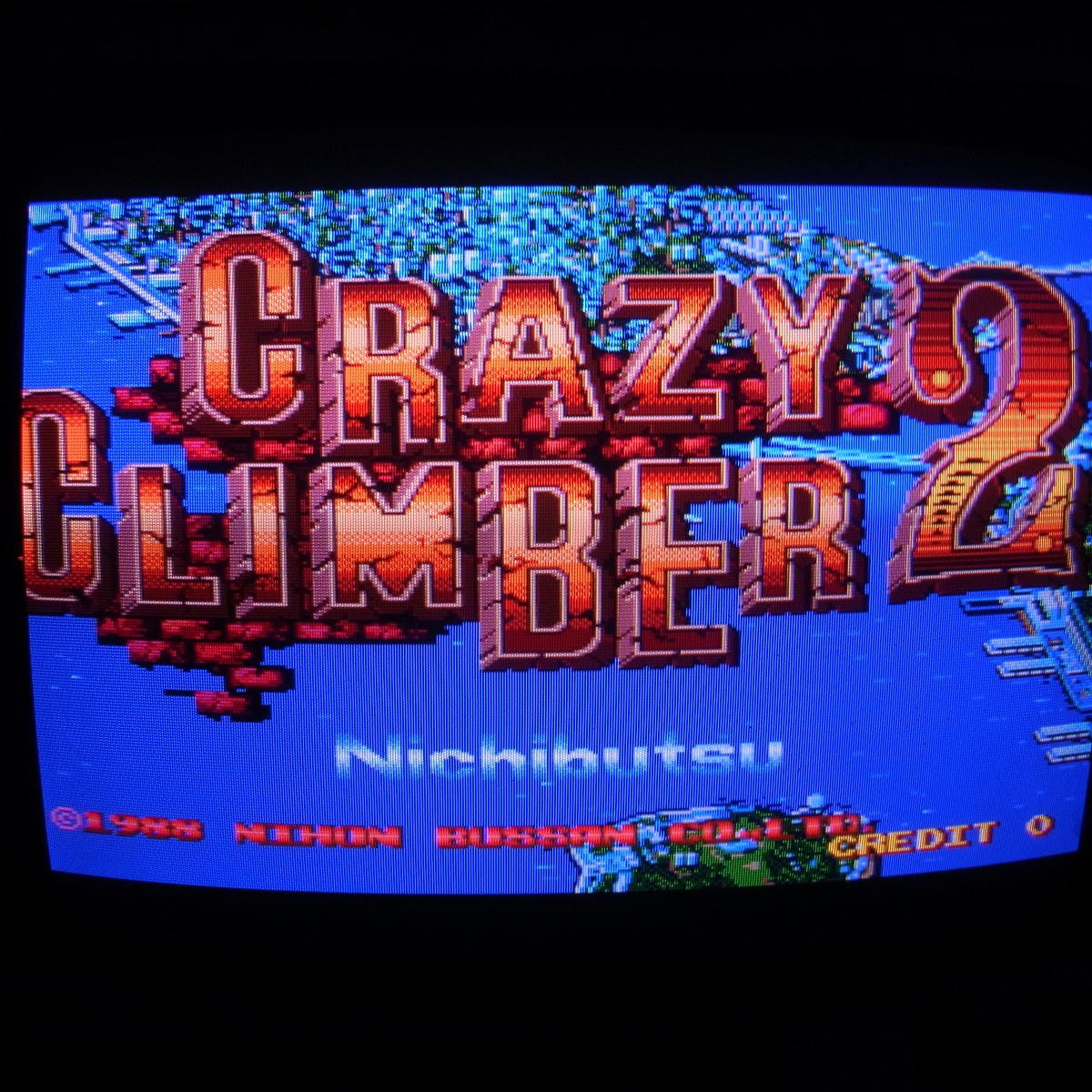 【中古アーケード基板】日本物産/Nichibutsu クレイジークライマー2 CRAZY CLIMBER ニチブツ