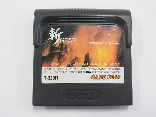 【中古ソフト】ゲームギア│斬GEAR