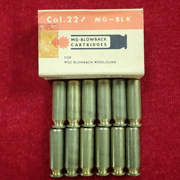 MGC Cal.22 MG-BLK カートリッジ