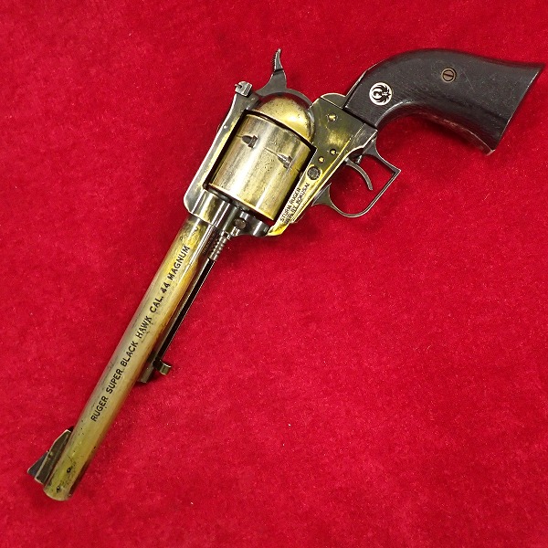 再塗装品 コクサイ スタームルガー スーパーブラックホーク 7.5インチ 金属製モデルガン