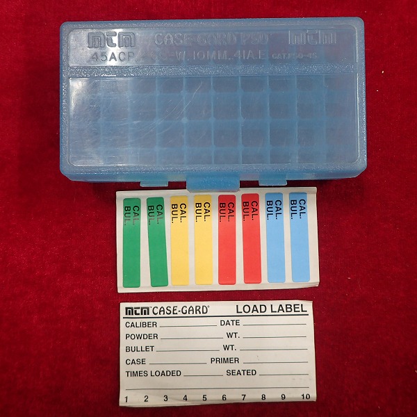 MTM CASE-GARD P50 45ACP 40SW  ケース